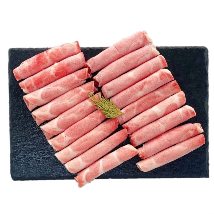 台灣豬梅花火鍋肉片