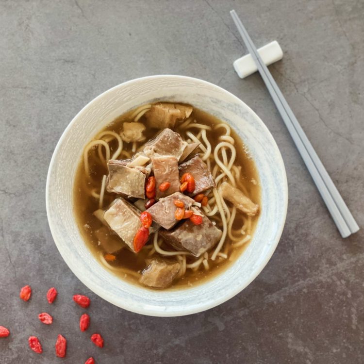 《熟食調理包》當歸羊肉湯麵獨享包(附細拉麵)