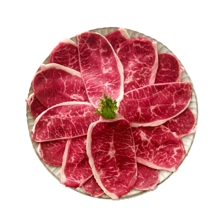 美國安格斯板腱燒烤片